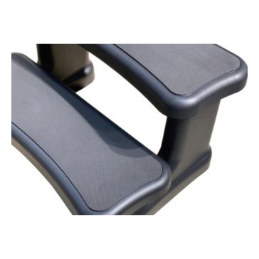 2 lépcsős Centurion® sötétszürke lépcső