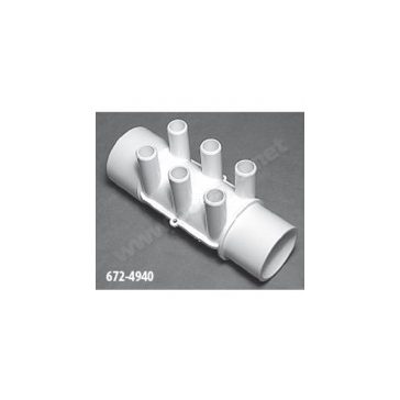 2"F/M osztó gyűjtő 6x3/4"M