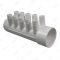 2"F/M osztó gyűjtő 10x3/4"M