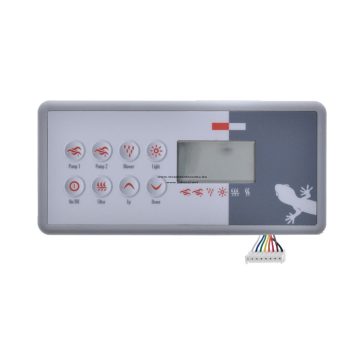 GECKO TSC-8-GE1 8 gombos Vezérlő panel