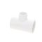 2" x2 PVC T 1"-os felső bemenettel