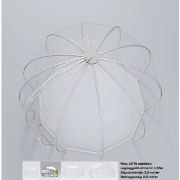 Astreea® Igloo MAX - L Polikarbonát (4-8 fő részére)