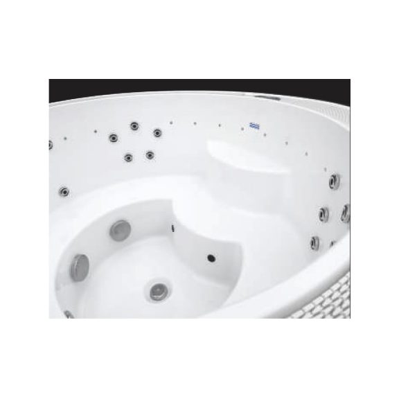 EUPHORIA JAKUZZI  205x205x104,5 cm