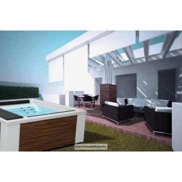 Quantum 197x194x78cm Jakuzzi