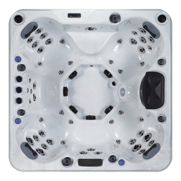 Revolution-spa Jupiter 200x200x80cm 7 fős jakuzzi