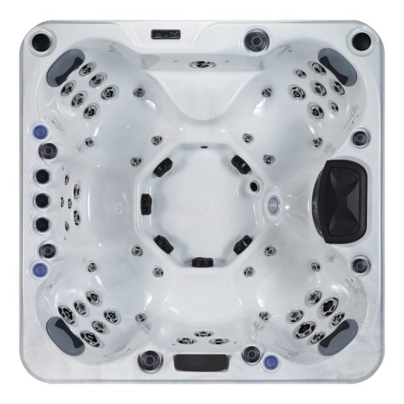 Revolution-spa Jupiter 200x200x80cm 7 fős jakuzzi
