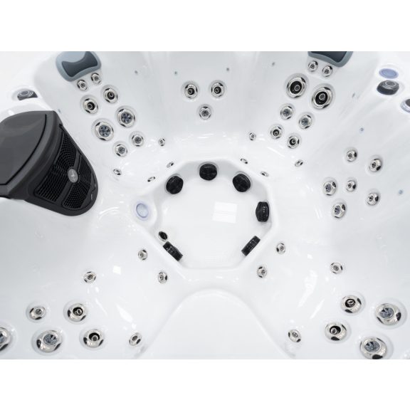 Revolution-spa Jupiter 200x200x80cm 7 fős jakuzzi