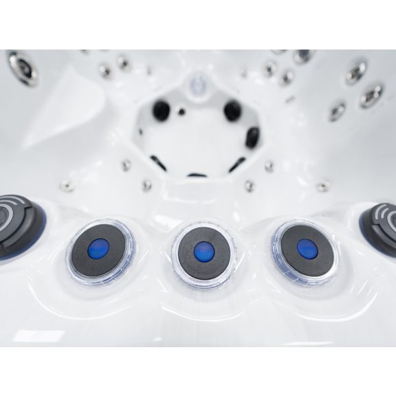 Revolution-spa Jupiter 200x200x80cm 7 fős jakuzzi
