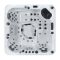 Revolution-spa Neptune 200x200x80 5 fős jakuzzi