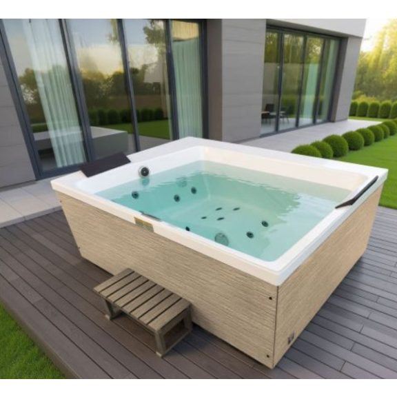 Revolution-spa Sanotechnik Zadara 190x140x70 cm jakuzzi