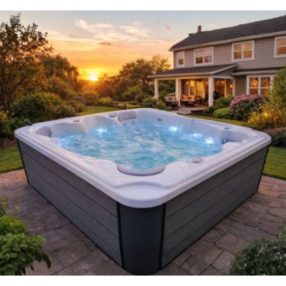 Revolution-spa Sanotechnik Oasis Maxi 210x210x92 cm jakuzzi