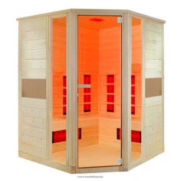 Ruby infra szauna sarok modell 127x127x190 cm