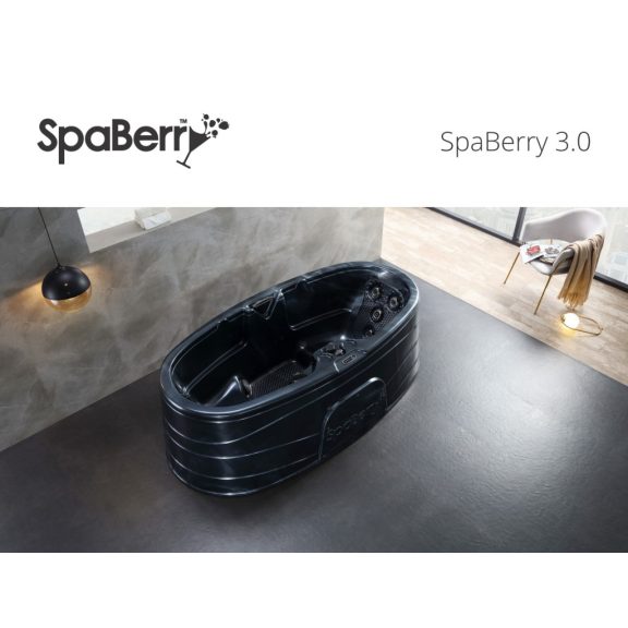 SpaBerry SB3 2 személyes jakuzzi 230x125x72cm