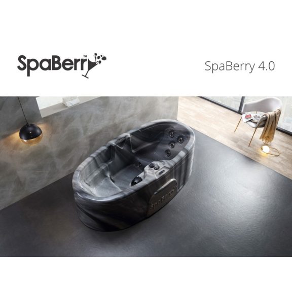 SpaBerry SB4 2 személyes jakuzzi 230x125x72cm