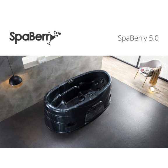 SpaBerry SB5 2 személyes jakuzzi 232,5x126,5x81cm