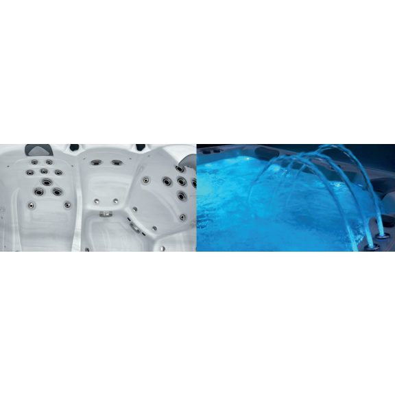 WaterW Cleveland Jakuzzi 216 x 216 x 92 cm