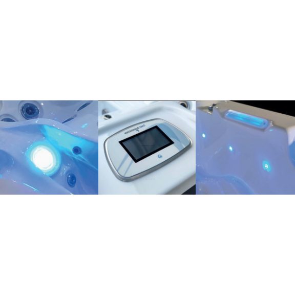 WaterW Hamilton Jakuzzi 214 x 198 x 86 cm