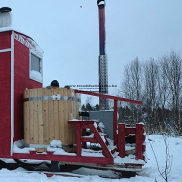   BTO THERMOWOOD OVÁLIS DÉZSA KÜLSŐ ROZSDAMENTES KÁLYHA 1,6X1M