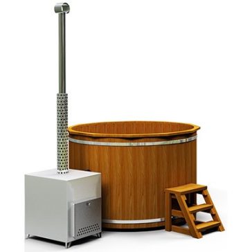 Dézsa 200 cm külső kályha rozsdamentes thermowood++