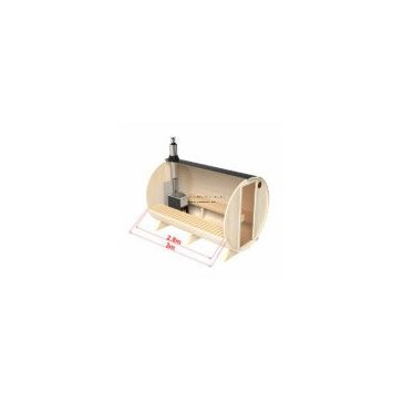   HORDÓ SZAUNA S3 THERMOWOOD 2,2M ÁTMÉRŐJŰ HARVIA 20 PRO KÁLYHÁVAL++
